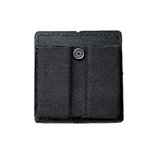 Double Magazine Pouch LEOTAC™ - Open Top for police and security officers, nylon finish with Open top. Lightweight.
