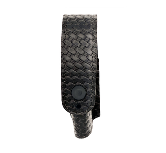 Pelican 7060 Flashlight Holder LEOTAC™ for police and security officers, basketweave finish black snap. Lightweight.