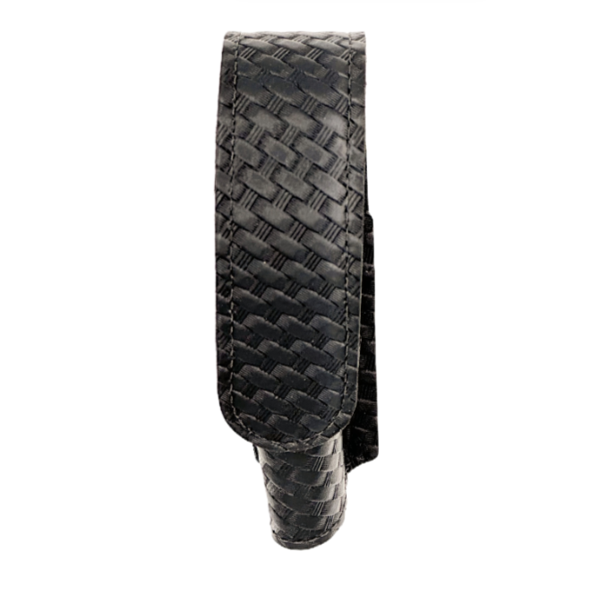 Pelican 7060 Flashlight Holder LEOTAC™ for police and security officers, basketweave finish hidden snap. Lightweight.