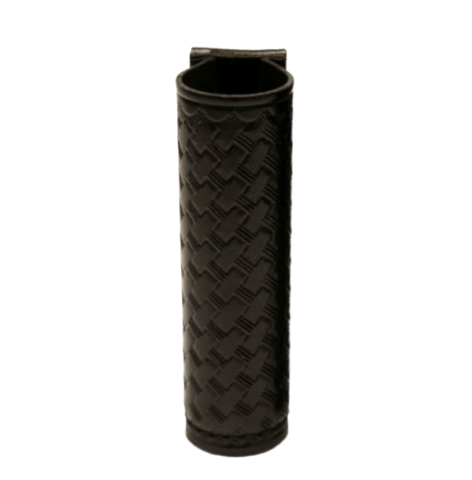 26" Expandable Baton Holder LEOTAC™ - Open Top for police and security officers, Basketweave finish. Lightweight.
