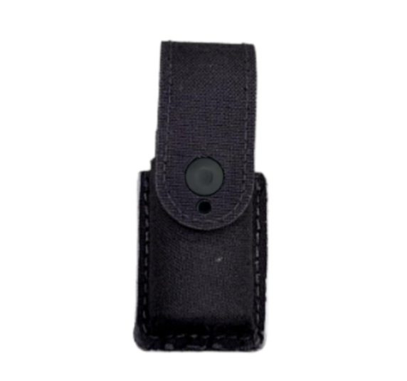 MK3 OC, Pepper Spray, Teargas Holder LEOTAC™ for police and security officers, nylon finish with black snap. Lightweight.