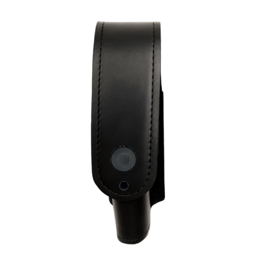 Pelican 7060 Flashlight Holder LEOTAC™ for police and security officers, plain finish black snap. Lightweight.