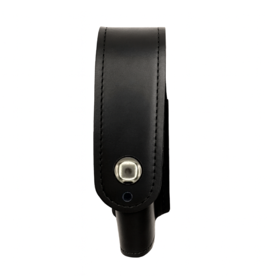 Pelican 7060 Flashlight Holder LEOTAC™ for police and security officers, plain finish nickel snap. Lightweight.